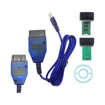 Cabo De Diagnóstico ECU Audi Seat Skoda VW FIAT Interface OBD2 USB VAG KKL 409.1 CH340 FT232RL