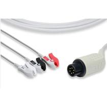 Cabo de ECG 3 Vias Compatível com MINDRAY Cabo de ECG 3 Vias Compatível com MINDRAY