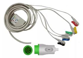 Cabo De Ecg 5 Vias Mindray Beneview, Beneheart, Imec, Umec Cabo De Ecg 5 Vias Mindray Beneview, Beneheart, Imec, Umec