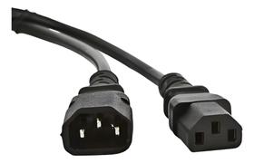 Cabo De Energia Extensão C13 X C14 - 3 Metros Preto
