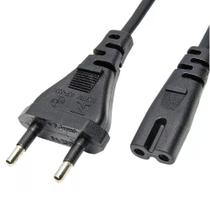 Cabo de Energia Paralelo com Plugue Bipolar 1,20m e Tomada