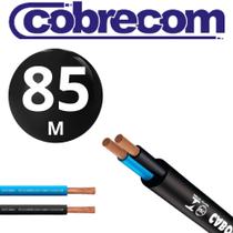 Cabo De Energia Pp 2x1,00mm 85 Metros