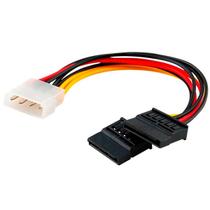 Cabo de Energia SATA em Y - 1 Conector 4 Pinos Molex para 2 de energia SATA Cabo de Energia SATA em Y - 1 Conector 4 Pinos Molex para 2 de energia SATA