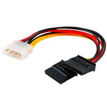 Cabo de Energia SATA em Y - 1 Conector 4 Pinos Molex para 2 de energia SATA