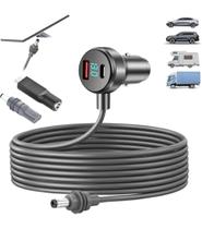 Cabo de Energia Star Link Alimentação 3 em 1 Antena Satélite 3M Carro Uso Veicular Externo Rural