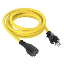 Cabo de extensão ADCAUDX 10 pés Nema 5-20P 20A 125V a 5-20R Cabo de extensão ADCAUDX 10 pés Nema 5-20P 20A 125V a 5-20R