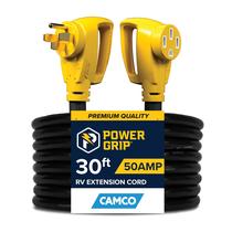Cabo de extensão Camper/RV 30 pés 50A Power Grip 125/250V 12.500W