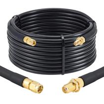 Cabo de extensão coaxial XRDS-RF 25 pés SMA macho para SMA fêmea
