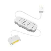 Cabo De Extensão Controlador ARGB 5V 3PIN Interface SATA Para Ventilador De PC Cooler De CPU Fita De Cabo De Extensão Controlador ARGB 5V 3PIN Interface SATA Para Ventilador De PC Cooler De CPU Fita De