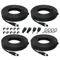 Cabo de extensão de alimentação HayeastDor 12V 10m com adaptador HE030-4