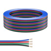 Cabo de extensão de faixa de LED BTF-LIGHTING 10m 4 pinos 20AWG