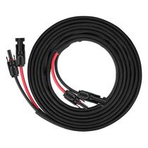 Cabo de extensão de painel solar Geosiry 10AWG 6mm² 6m com conectores Cabo de extensão de painel solar Geosiry 10AWG 6mm² 6m com conectores