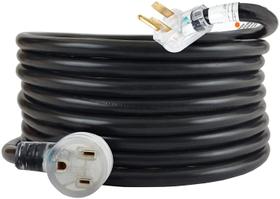 Cabo de extensão de soldador Fekuar 25 pés 220V 50A 8 Gauge NEMA 6-50