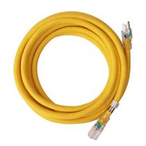 Cabo de extensão EP 25 pés iluminado ao ar livre 10/3 15A 125V UL Cabo de extensão EP 25 pés iluminado ao ar livre 10/3 15A 125V UL