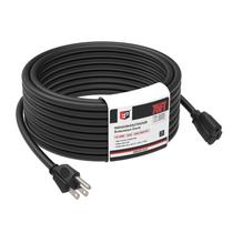 Cabo de extensão EP 75FT preto 16AWG 13A 1625W 125V listado pela UL