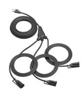 Cabo de extensão externo DEWENWILS 1 a 3 Splitter 40 pés