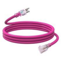 Cabo de extensão externo EP 10 pés 12/3 SJTW 15A 125V à prova d'água