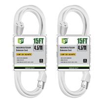 Cabo de extensão externo EP 2 Pack 4,5 m 125V branco