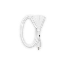 Cabo de extensão Holiday Lighting Outlet, 6 pés, branco, 3 pinos Cabo de extensão Holiday Lighting Outlet, 6 pés, branco, 3 pinos