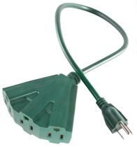 Cabo de extensão MaxWorks 80697 Heavy Duty 3 pés 125V/15A/1875W Cabo de extensão MaxWorks 80697 Heavy Duty 3 pés 125V/15A/1875W