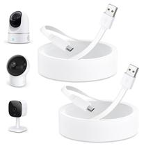 Cabo de extensão micro USB Delilyn, pacote com 2 pés para eufy Cam Cabo de extensão micro USB Delilyn, pacote com 2 pés para eufy Cam