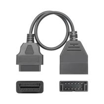 Cabo De Extensão OBD2 GM 12 Pinos, Adaptador Conector ELM327 16 Pinos, Ferramenta De Diagnóstico Cabo De Extensão OBD2 GM 12 Pinos, Adaptador Conector ELM327 16 Pinos, Ferramenta De Diagnóstico