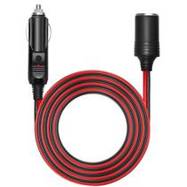 Cabo de extensão para isqueiro de carro Chanzon 12V/24V 1,8 m/3,6 m