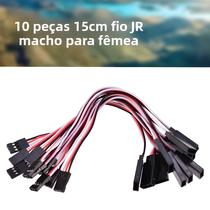 Cabo De Extensão Para Servo De 150mm, 10 Peças, Conector Macho Para Fêmea Para RC Futaba JR Cabo De Extensão Para Servo De 150mm, 10 Peças, Conector Macho Para Fêmea Para RC Futaba JR