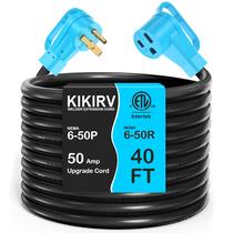 Cabo de Extensão para Soldador KIKIRV 12m 50Amp 250V 8 AWG