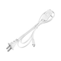 Cabo De Extensão Para Tubo LED Com Interruptor T5 T8 3 Furos AC220V 110V Plugue EU US Cabo De Extensão Para Tubo LED Com Interruptor T5 T8 3 Furos AC220V 110V Plugue EU US