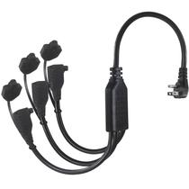 Cabo de extensão Power Splitter SPARKING 1,5 m, 3 tomadas, 18" Cabo de extensão Power Splitter SPARKING 1,5 m, 3 tomadas, 18"