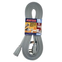 Cabo de extensão POWTECH Heavy Duty 15 pés, calibre 14, 1875 W, 125 V Cabo de extensão POWTECH Heavy Duty 15 pés, calibre 14, 1875 W, 125 V