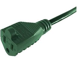 Cabo de extensão PROJEX OU-SJT163-10GrP 125V 4,57m PVC verde