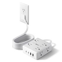 Cabo de extensão, protetor contra sobretensão, faixa de alimentação de 3 m com portas USB