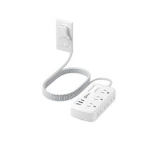 Cabo de extensão Protetor de sobretensão Power Strip de 15 pés okleeic Cabo de extensão Protetor de sobretensão Power Strip de 15 pés okleeic