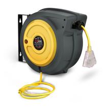 Cabo de extensão Reel ReelWorks Retrátil 14 AWG x 50 pés