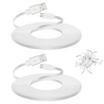 Cabo de extensão Smays, pacote com 2 m, para WYZE Cam v4, v3 e v3 Pro Cabo de extensão Smays, pacote com 2 m, para WYZE Cam v4, v3 e v3 Pro