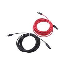 Cabo De Extensão Solar De 10 Metros Com Conector PV DC 4mm2/6mm2 1000V/1500V