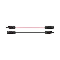 Cabo De Extensão Solar Preto E Vermelho 3.2ft-65.6ft 4/6mm2 12/10AWG Conector PV Para Sistema De Cabo De Extensão Solar Preto E Vermelho 3.2ft-65.6ft 4/6mm2 12/10AWG Conector PV Para Sistema De