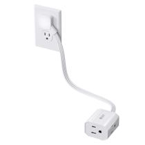 Cabo de extensão SUPERDANNY Mini Power Strip 0,5 m 3 tomadas