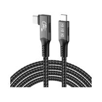 Cabo De Extensão Tipo C 8K Carregamento Rápido 40Gbps 240W PD3.1 USB C Macho Para Fêmea Extensor