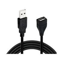 Cabo De Extensão USB 2.0 a Macho Para a Fêmea De 1 Metro Para PC, Laptop, Teclado, Sincronização De