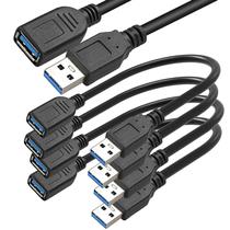 Cabo de extensão USB 3.0 SaiTech IT 15 cm macho A para fêmea A
