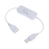 Cabo De Extensão USB 5V 303 LED Com Interruptor De Energia Macho-Fêmea Para Dispositivos E Cabo De Extensão USB 5V 303 LED Com Interruptor De Energia Macho-Fêmea Para Dispositivos E