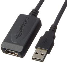 Cabo de extensão USB-A 2.0 Amazon Basics 32 pés macho para fêmea