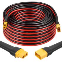 Cabo de extensão XT60 15m 10AWG de cobre estanhado macho para fêmea