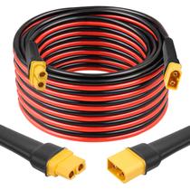 Cabo de extensão XT60 de 7,6 m de cobre estanhado 10AWG para modelos RC