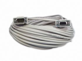 Cabo de extensão YCS basics 100 pés DB9 9 pinos serial RS232 M/F