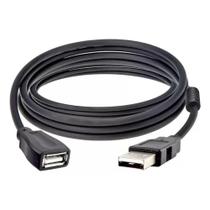 Cabo de Extensor USB 2.0 AM/AF 3M 3208 Preto - Exbom