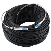 Cabo de fibra optica externa lc/upc-lc/upc sm 2fo 100mt lszh 9/125 g657a1 - Cross do Brasil